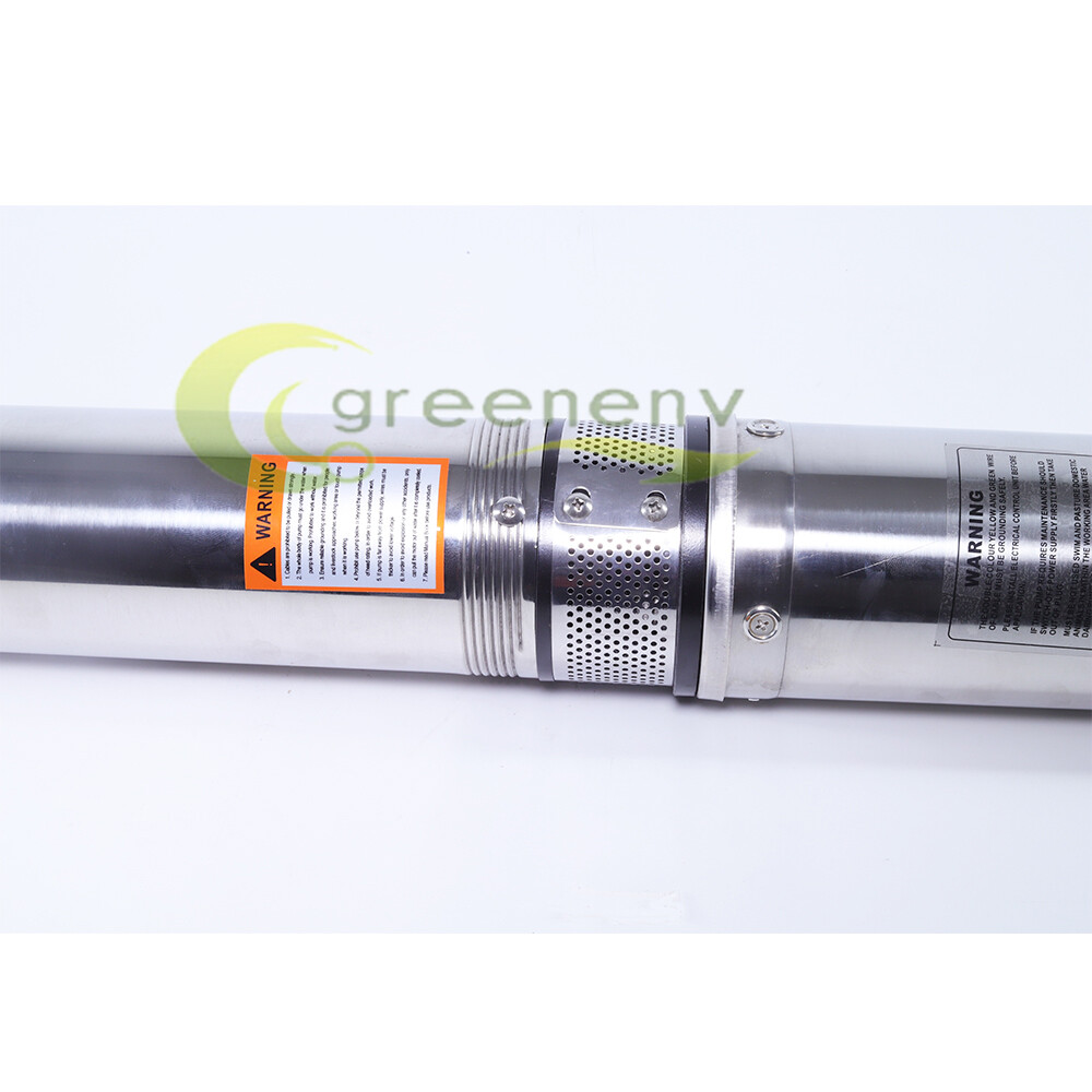 1 HP 4" Deep Well Submersible Pump ,115V, 33 GPM, 276FT ,60Hz,Stainless Steel