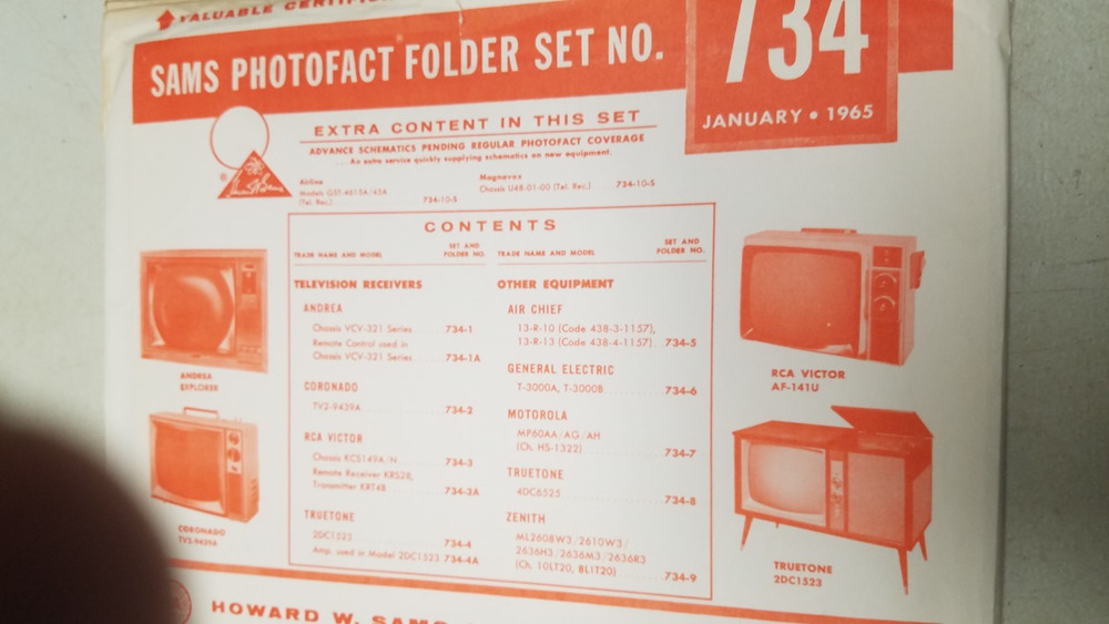 Sams Photo Fact Set #734 1/65 Complete set (D)