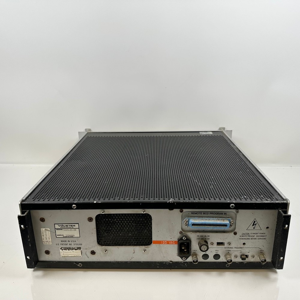 Wavetek Rockland 5120a DC-2MHz Programable Frequency Synthesizer