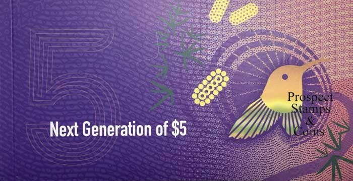 2016 $5 - STEVENS & FRASER -R224- UNC -Australian note in Next Generation Folder