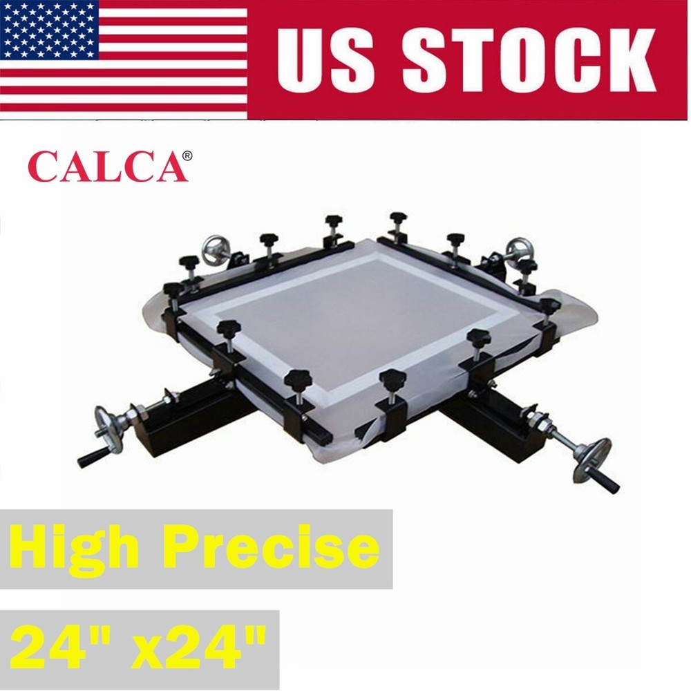 24" x24" Manual Silk Screen Printing Stretcher High Precise Screen Stretching