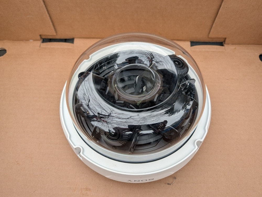 Sony SNC-WL862 20MP 4-Sensor IP Dome Camera – 360° Multi-Sensor – PoE – Tested
