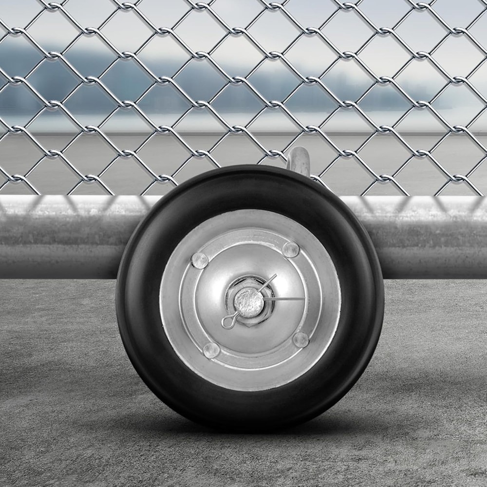 Sliding Gate Kit, 6” Rolling Gate Hardware Kit C-Type, Wheel Carrier with Two...