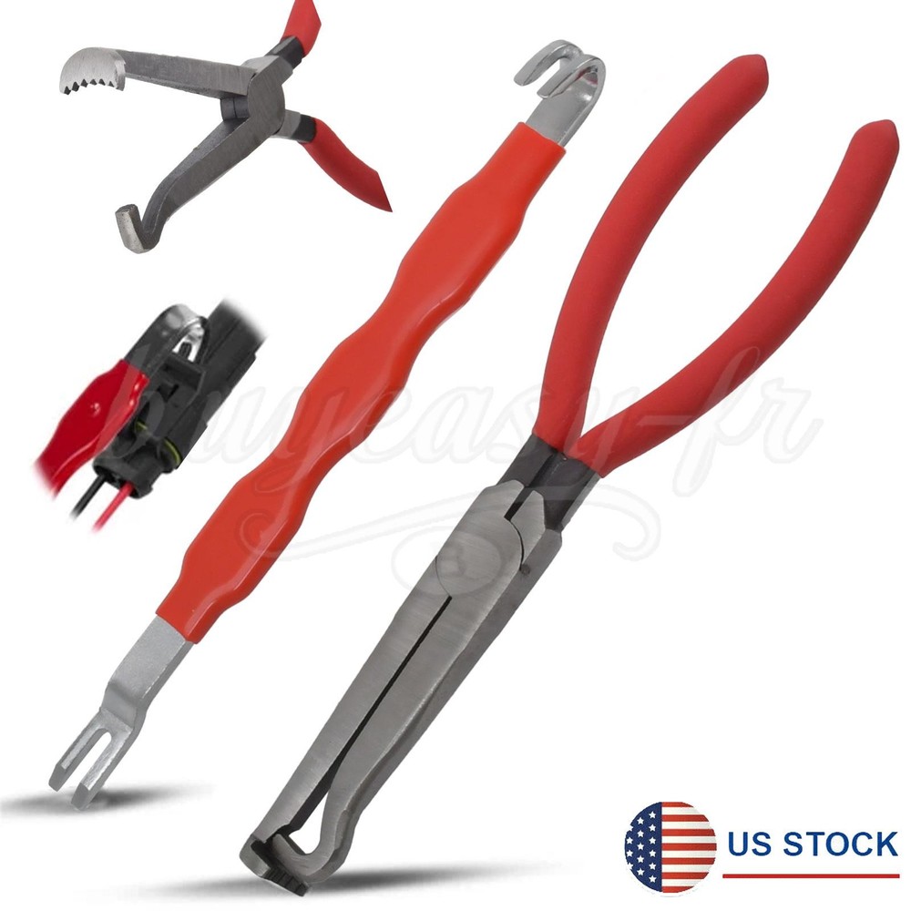 2Pcs Electrical Disconnect Pliers & Electrical Connector Separator Terminal Plug