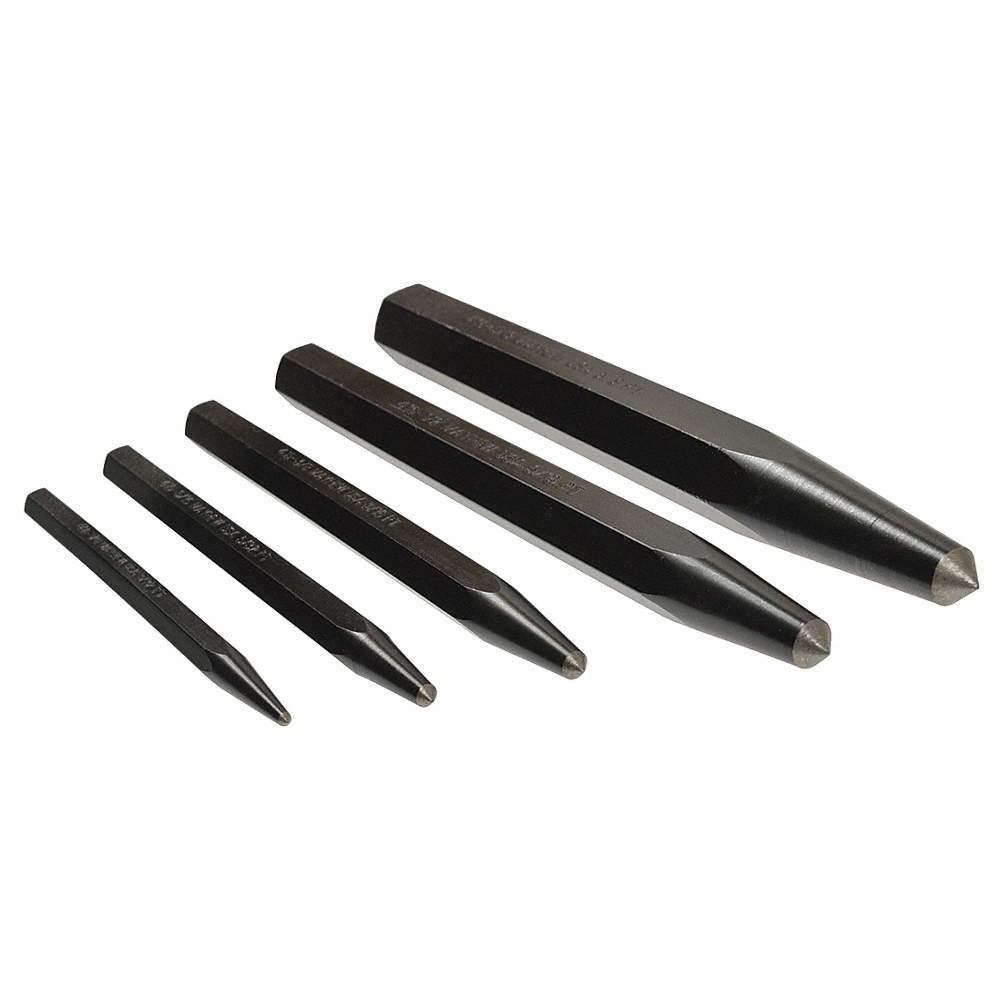 MAYHEW 62214 Center Punch Set,Not Tether Capable 22KK68