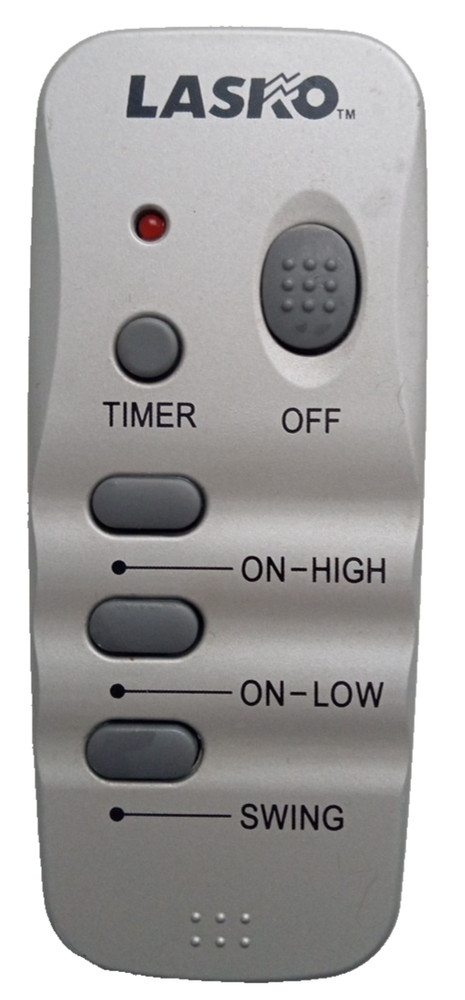 Lasko, Oscillating Fan, Remote Control, Timer, Silver, Replacement, Original OEM