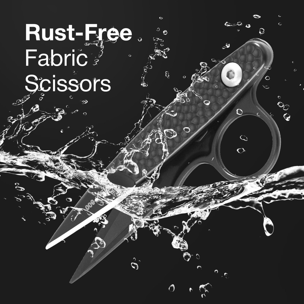 Premium Fabric Scissors for Cutting Clothes, Small Multi-Purpose Stainless Se...
