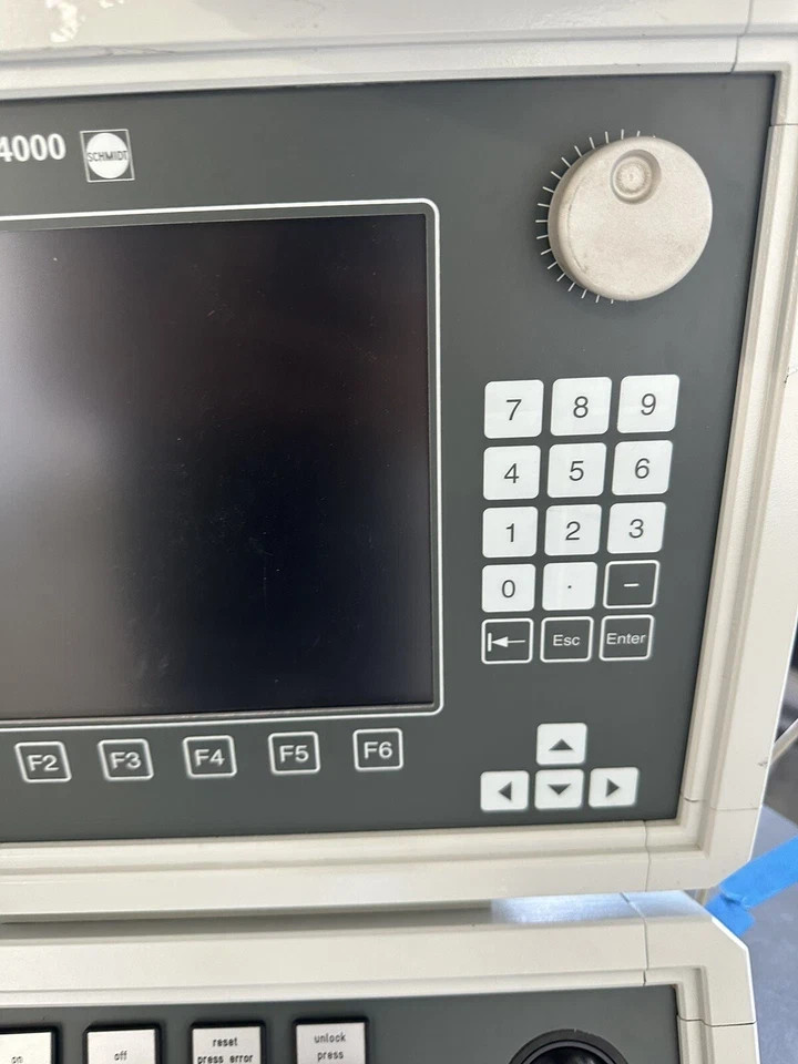 Schmidt PRC 4000 Press Control & 2x 415 Servo Press Modules 4.5kN Force, 200mm,