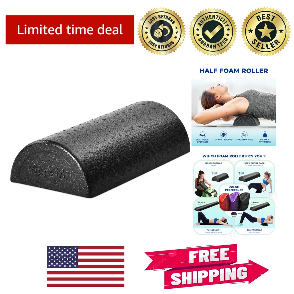 Versatile High-Density Foam Roller - Perfect for Yoga, Pilates & Stretching