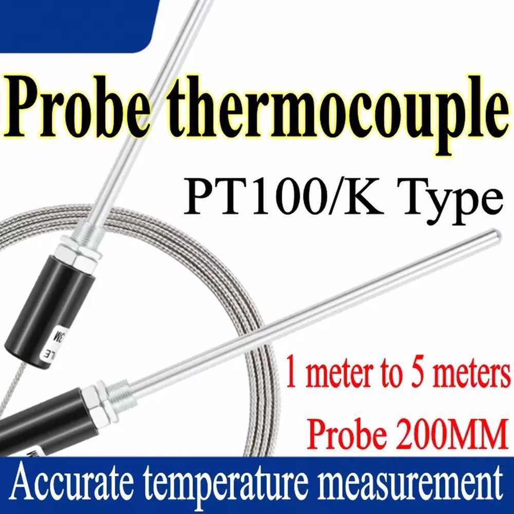 PT100K Type Thermocouple Probe Sensor for Temperature Control Equipment