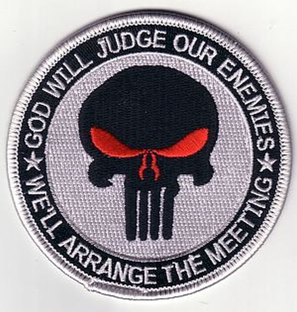 THE PUNISHER UNIT PATCH- SWAT COLORS - PNSH03