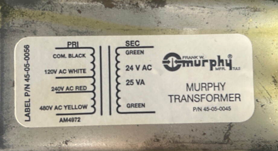 Foster Transformer Murphy AM4972. Never Used