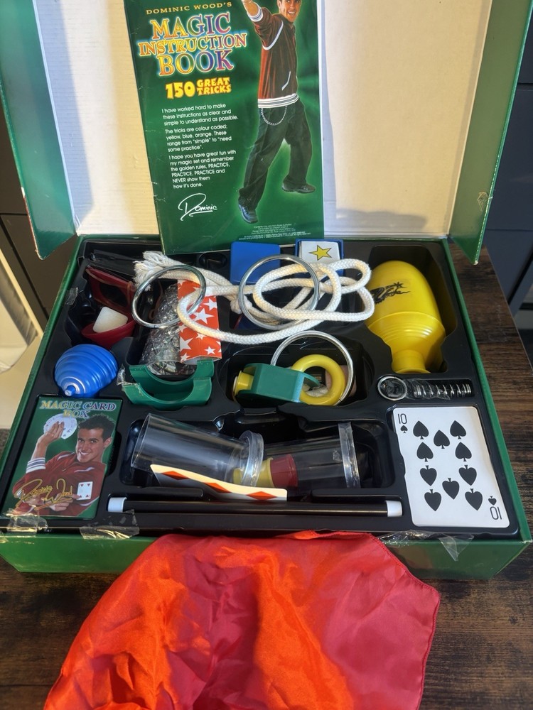 Magic Box Dominic Wood 150 Tricks Magic Trick Magic Props