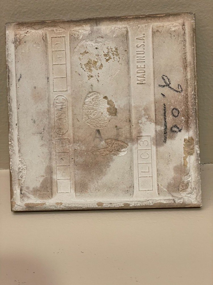 General Douglas MacArthur memorial tile World War 2, WWII