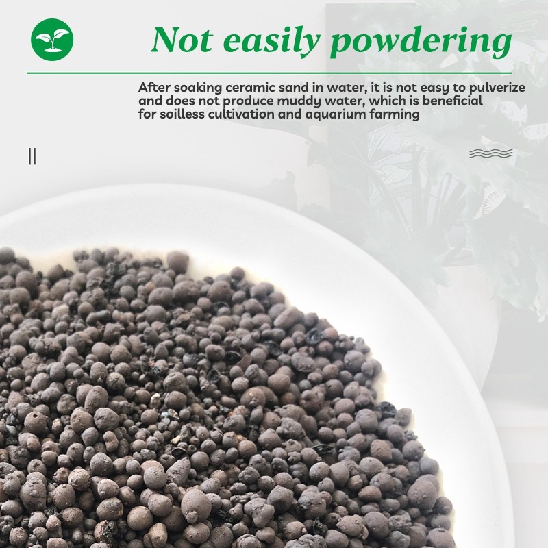 Mini Clay Pebbles - Plant Bonsai Soil Mulch - 3 lbs (Brown, 1-2mm)