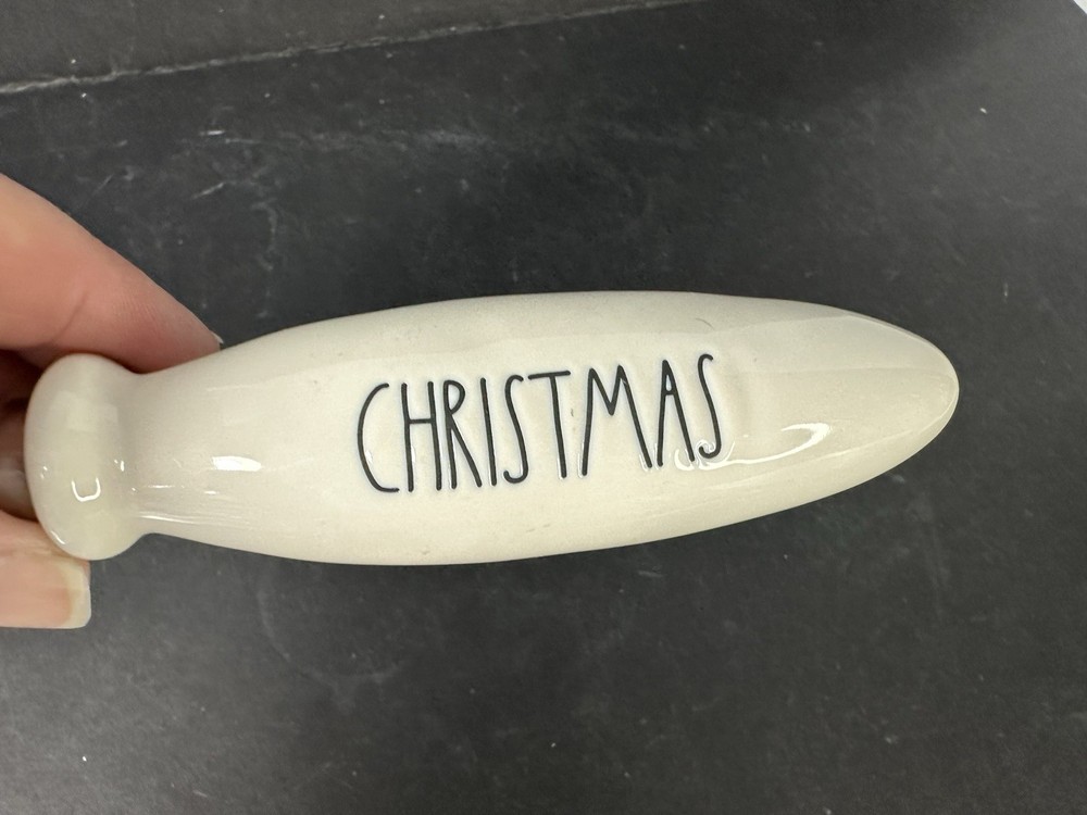 Rae Dunn Ceramic Whisk CHRISTMAS