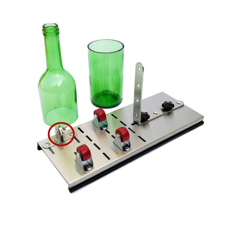 2pcs/set Wine Bottle Cutting Tools Replacement Cutting for Head For Glass Bottle