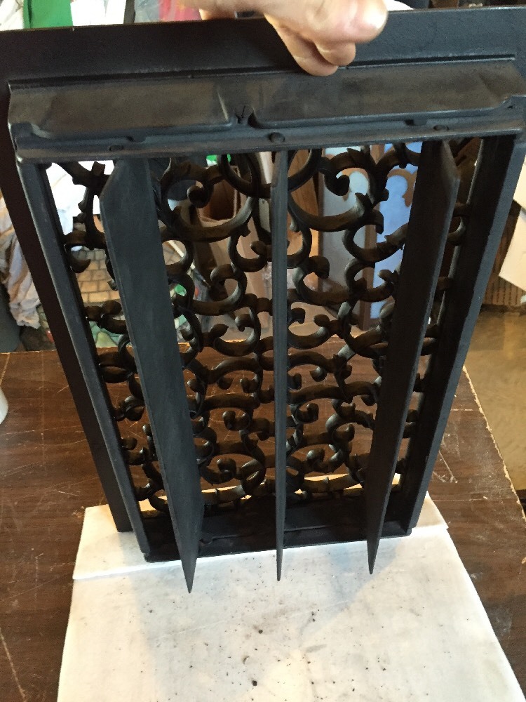 Antique Heating Grate Oversize Unique Size Tc 70