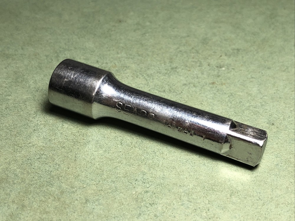 Sears | 3" Socket Extension & 13mm 12-Point Socket | 3/8" Drive | Taiwan