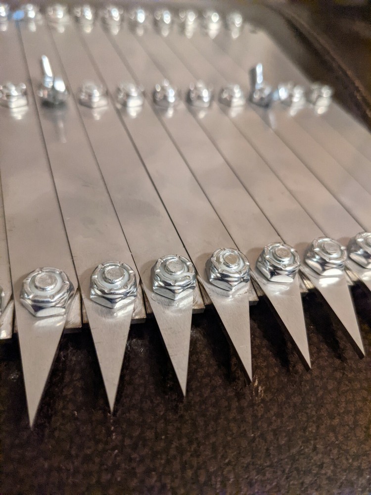 Picket Master Pro 12 point the equal spacing layout tool. Stainless steel pro