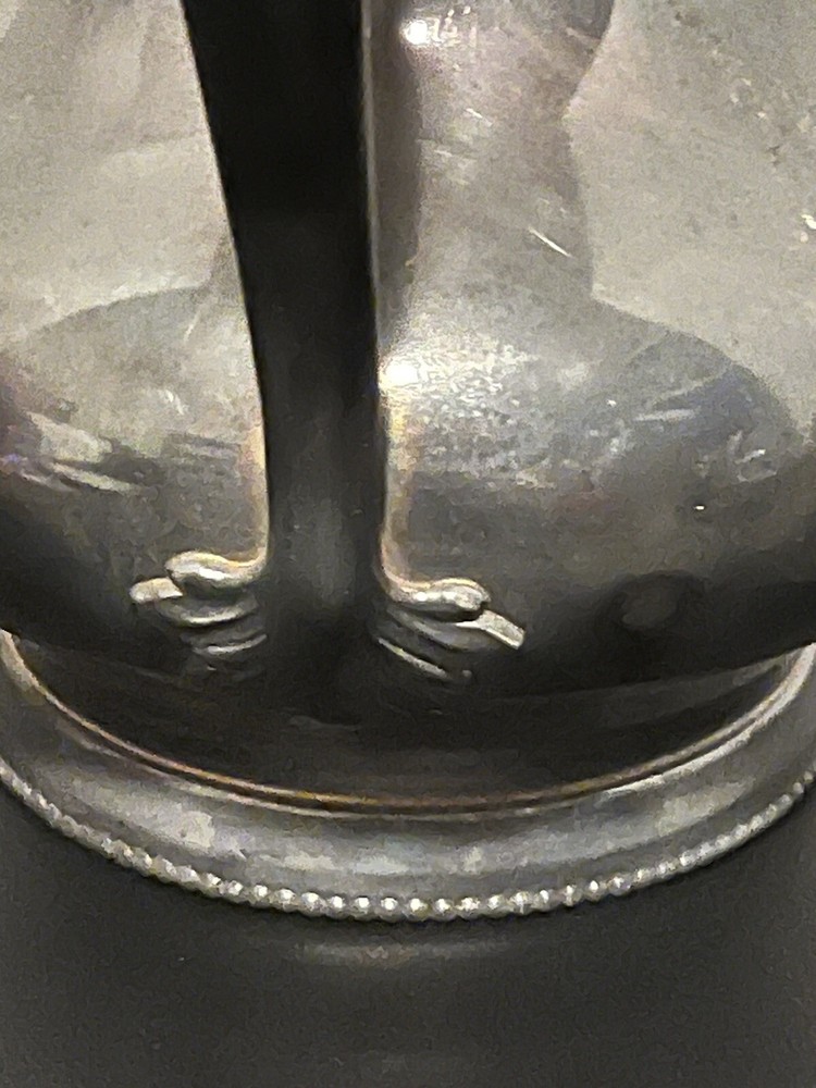 Quadruple Plated Silver Pitcher Poole Silver Co. #1264 VGT Distressed Serving