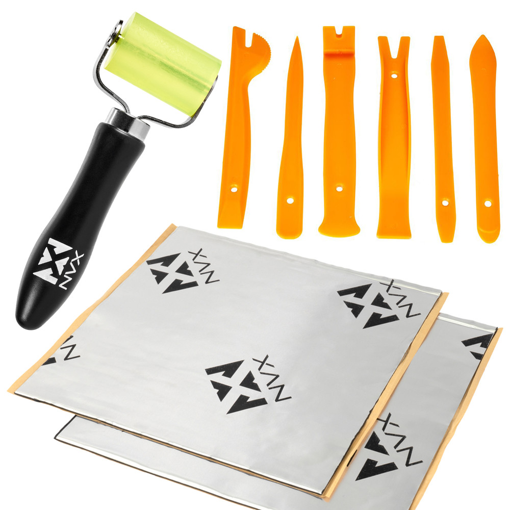 NVX Speaker Accessory Kit with Sound Damping, Roller & Panel Removal Kit