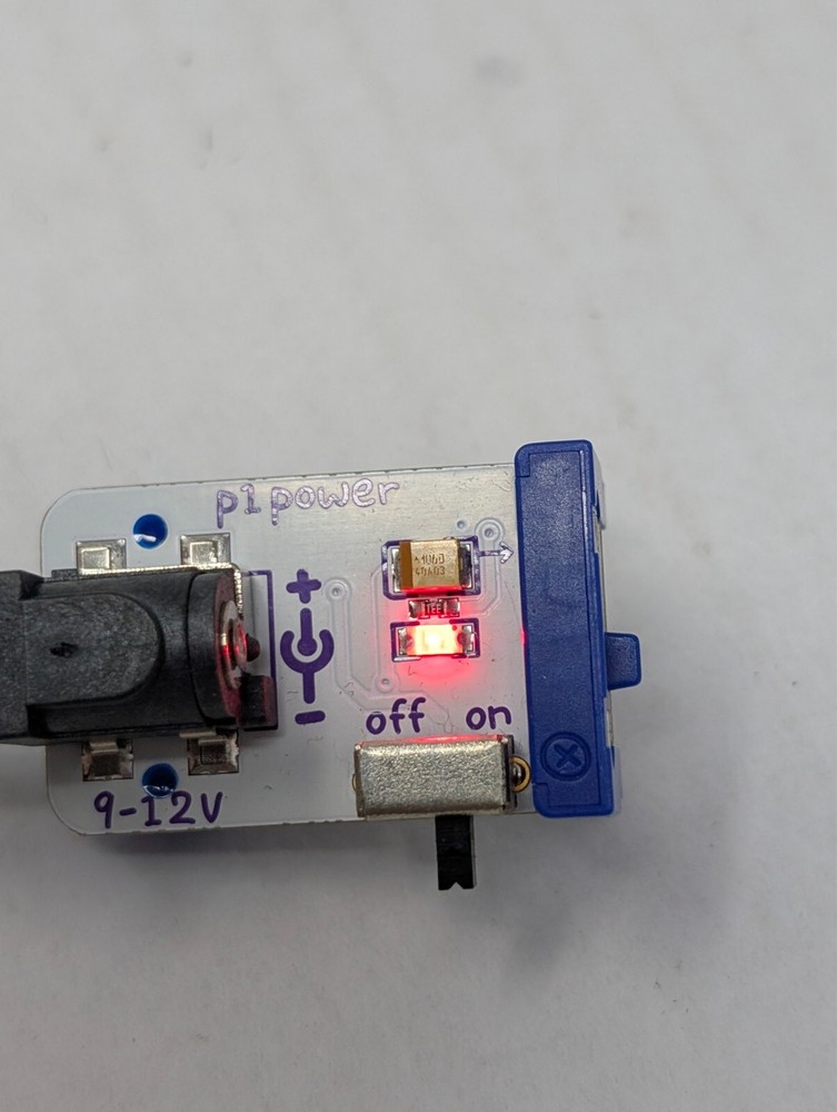 littleBits STEM Kit Component: p1 Power Module, Spare / Replacement