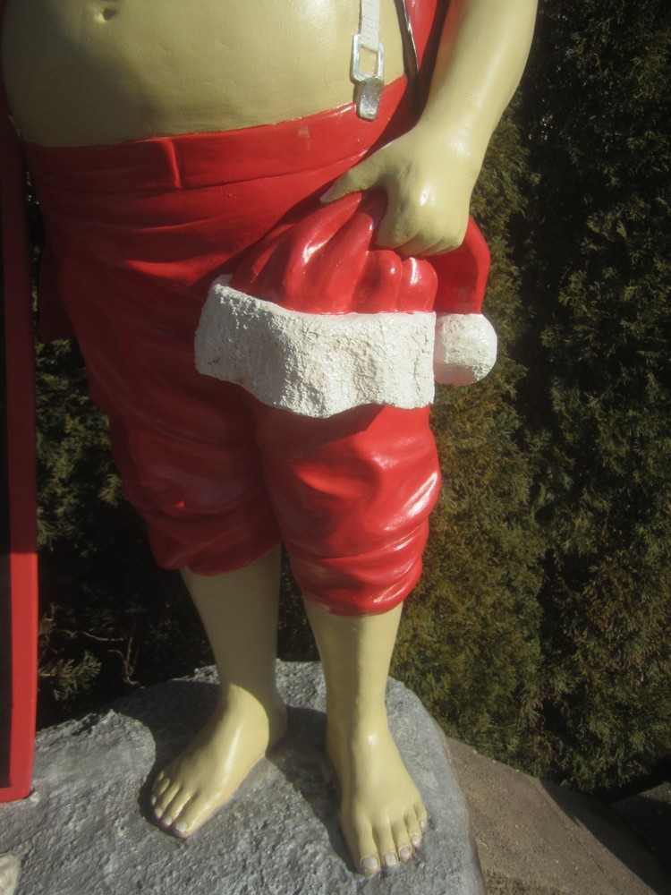 VINTAGE SURFING SANTA