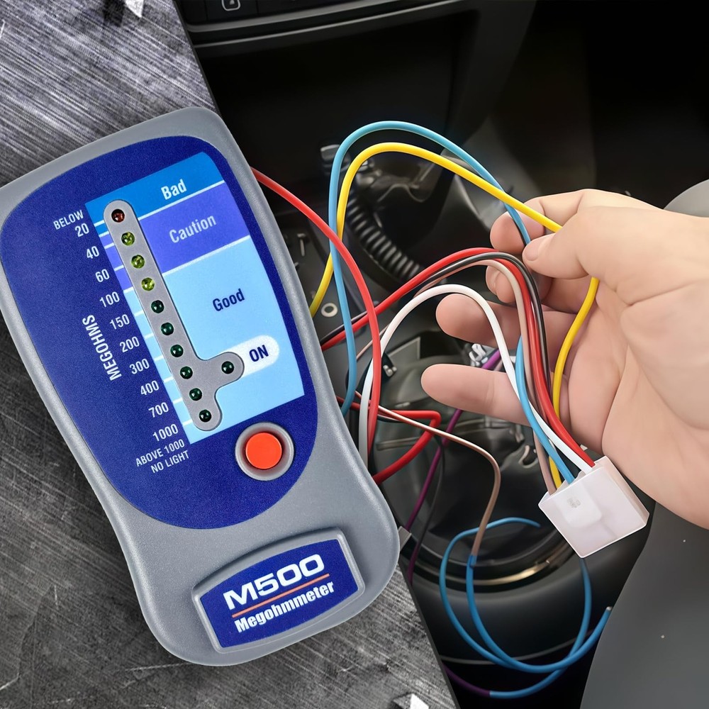 M500 Megohmmeter for Insulation Testing，Compatible with Supco M500 Electr