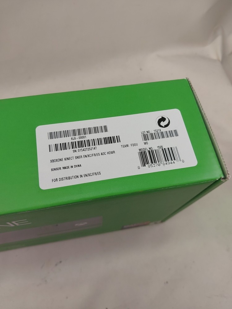 Microsoft Xbox One Kinect Sensor Model 1520 2016 New OPEN BOX