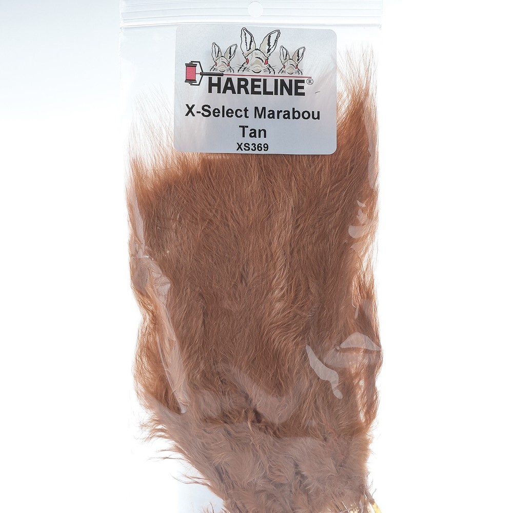Hareline X-Select Marabou - Tan