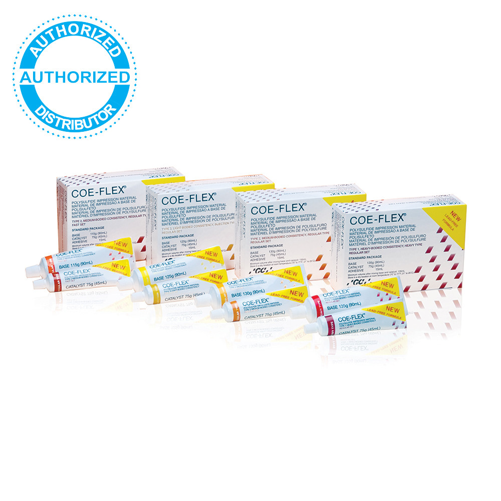 GC COE-FLEX Polysulfide Impression Material Regular / Injection / Heavy Body