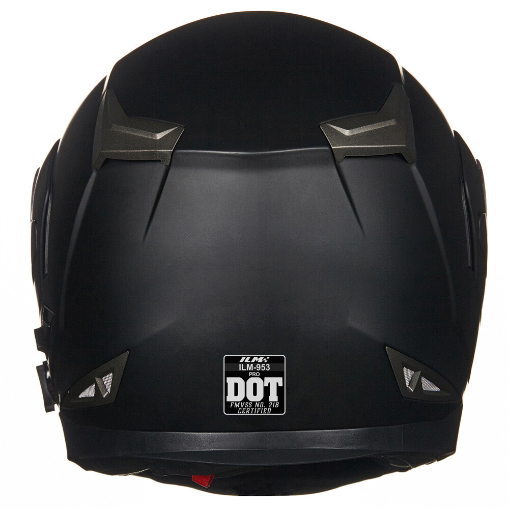 ILM Used Bluetooth Modular Full Face Motorcycle Helmet 6 Riders Group Inter 953P