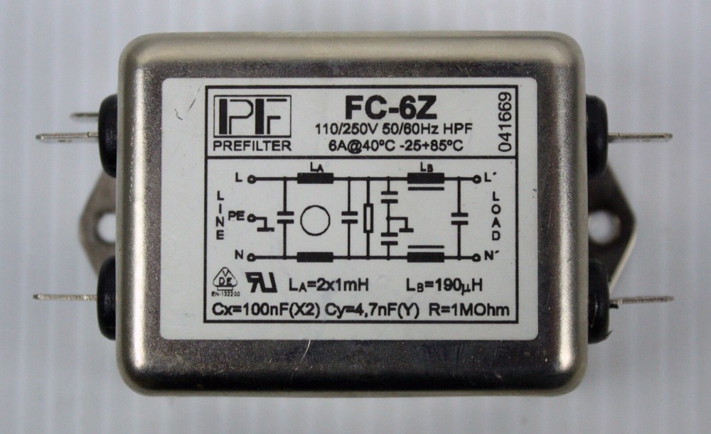 Summa DC4 Power Supply Prefilter