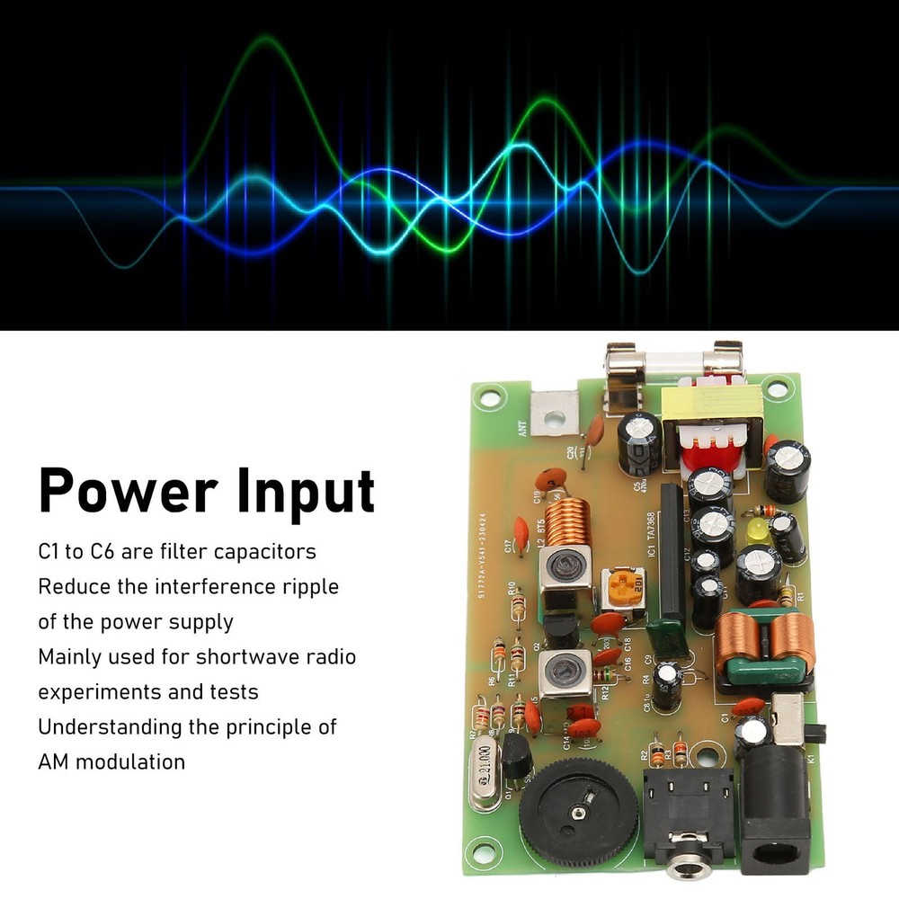 DIY AM Radio Transmitter Board Kit For Campus Broadcast Recommended