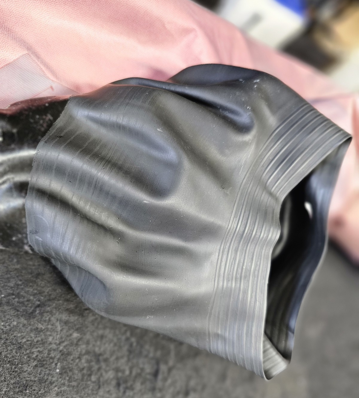 RED NRS FLUX ECLIPSE FOUR LAYER DRY TOP, SIZE XXL, BELT, FREE SHIPPING