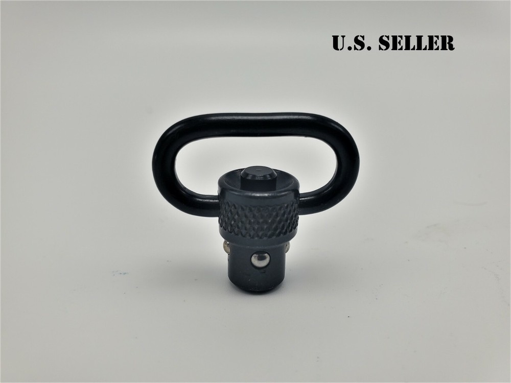 Quick Detach QD Sling Swivel / Heavy Duty Push Button, 1" Loop 2 Pack