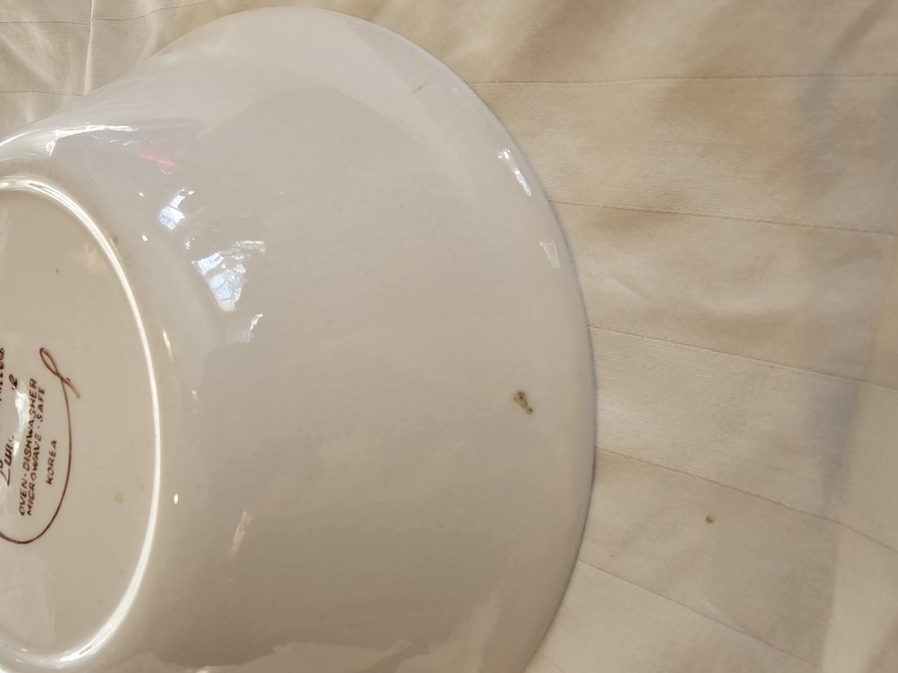 Vintage fruit themed plates and bowls