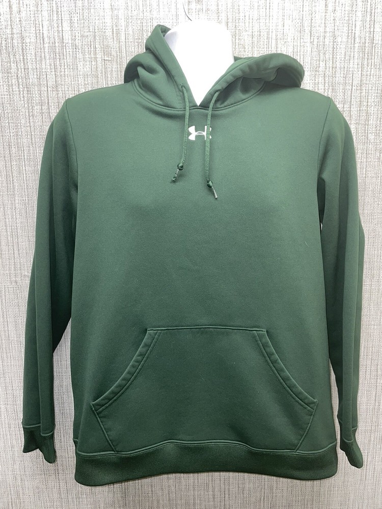 Under Armour Dark Green Polyester Athletic Jacket Mens M