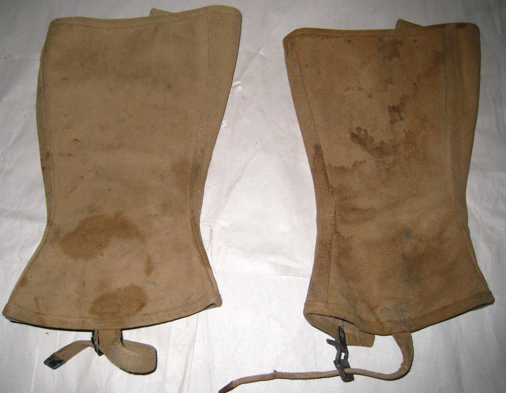 WW II Leggings Gregory & Read Co 03/12/43