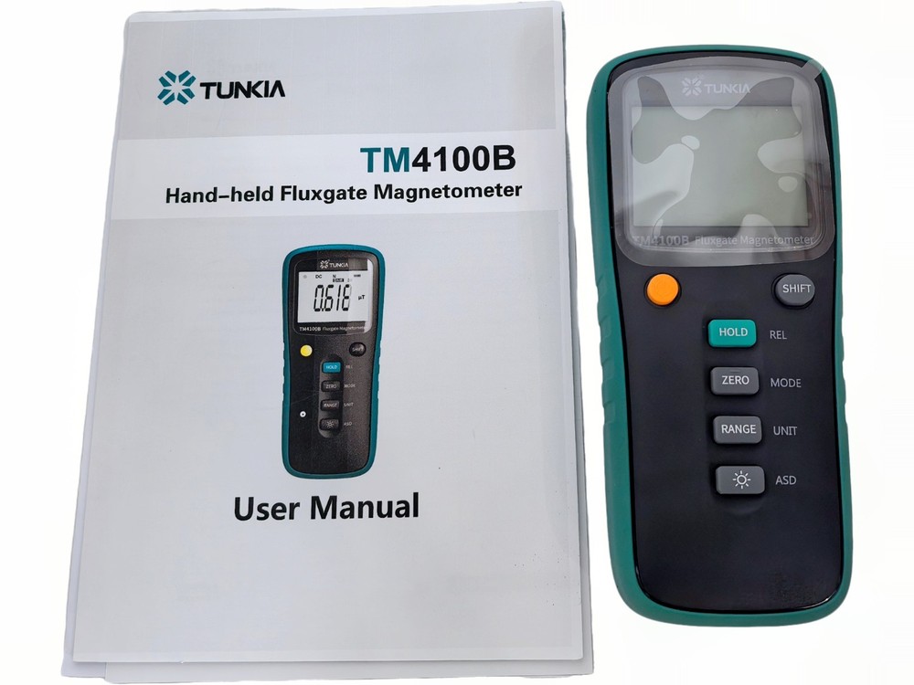 Handheld Single-Axis Fluxgate Magnetometer with Range 0-2000μT Accuracy Class 1