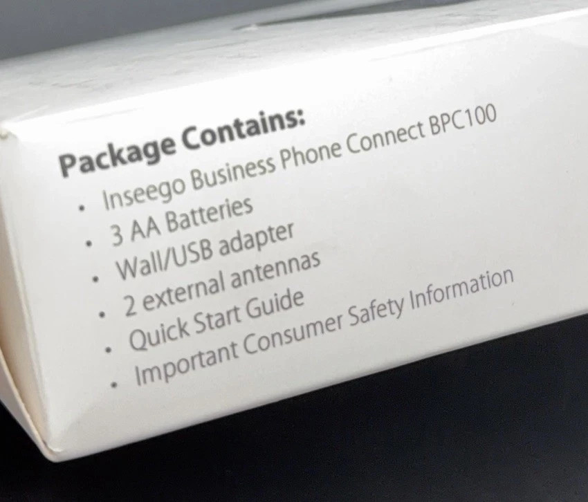 INSEEGO BPC100 HD VOICE 4G LTE BUSINESS PHONE CONNECT - Open Box