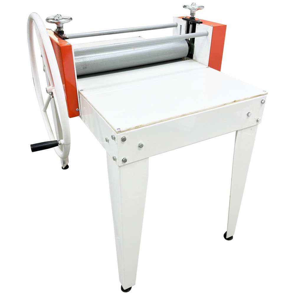 Double Axis Clay Plate Machine Hand Press Slab Roller Mud Plate Machine w/Scale