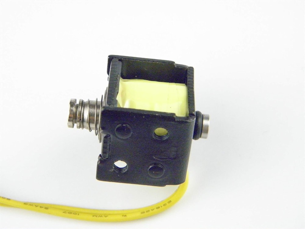 Silent Rubber-Gasketed Micro Linear Solenoid 3.5mm for Secure Locking Systems