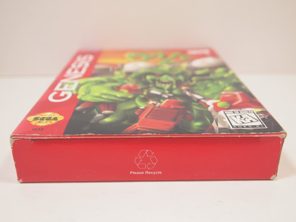 The Ooze (SEGA Genesis) Authentic CARDBOARD BOX ONLY