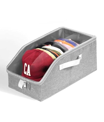 Hat Organizer for Baseball Caps, Hat Storage Holder Container for Closet 1