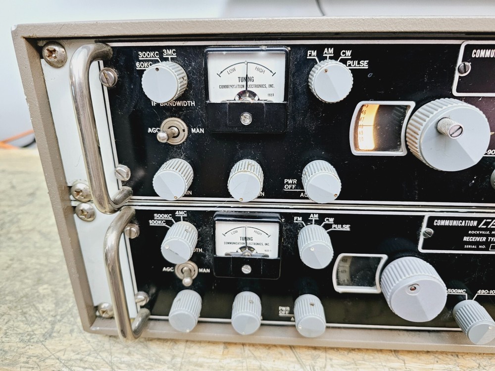 RARE Watkins Johnson CEI 975-2 775-3 Communications Ham Shortwave Receivers