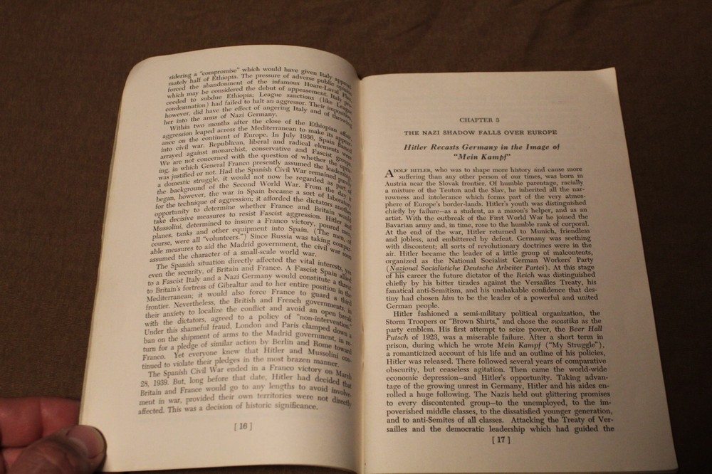 Original WW2 U.S. Homefront "This War", A Survey of World Conflict Book, 1941 d.