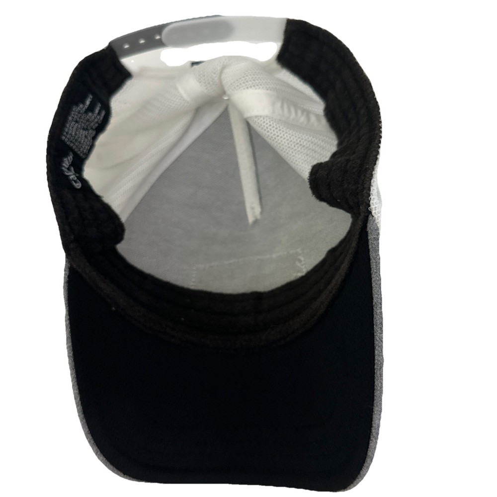 Callaway SD CA Golf Hat Cap Gray White Snapback Mesh