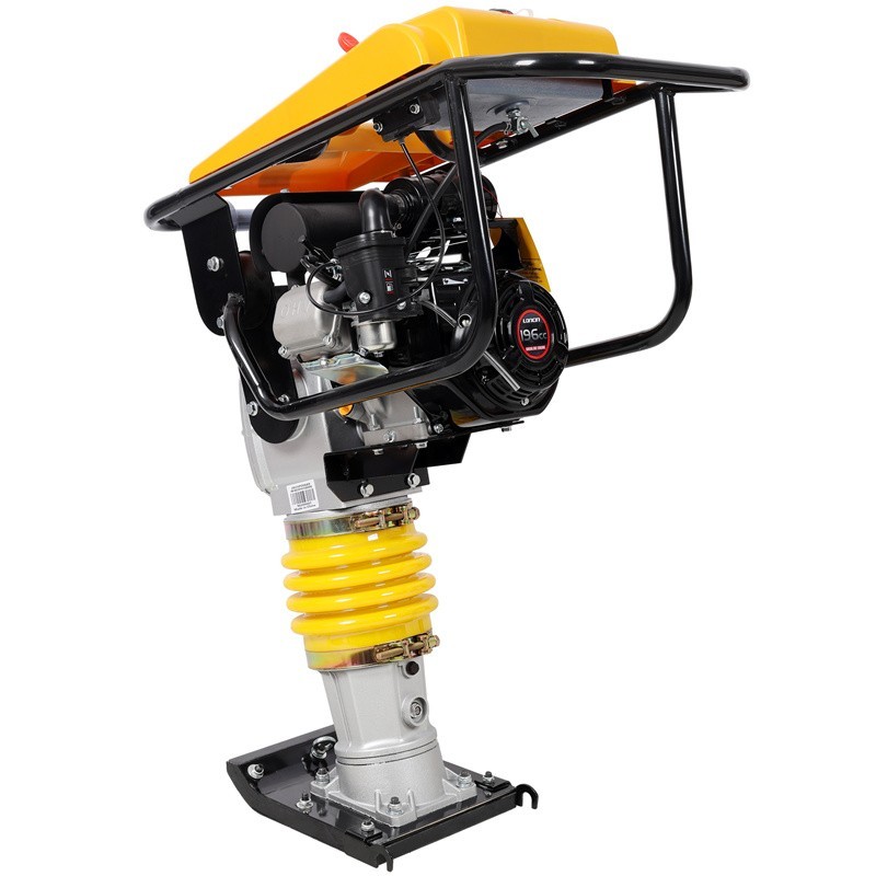 7HP Gas Power Dirt Soil Tamper Rammer Jumping Jack Compactor 196CC Engin Tamper